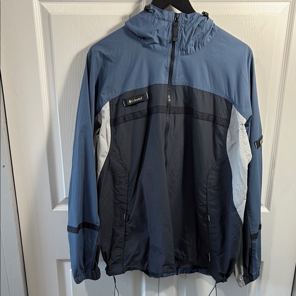 Columbia Men's Blue and Gray Jacket - Picture 1 of 6